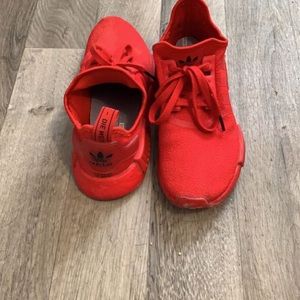 Red adidas nmd